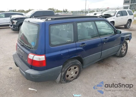2001 Subaru Forester L z USA, uszkodzony, nr VIN JF1SF63521H710947